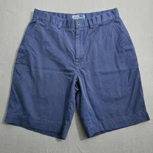 Polo By Ralph Lauren Men 32 Navy Prospect 9" Inseam Shorts 100% Cotton